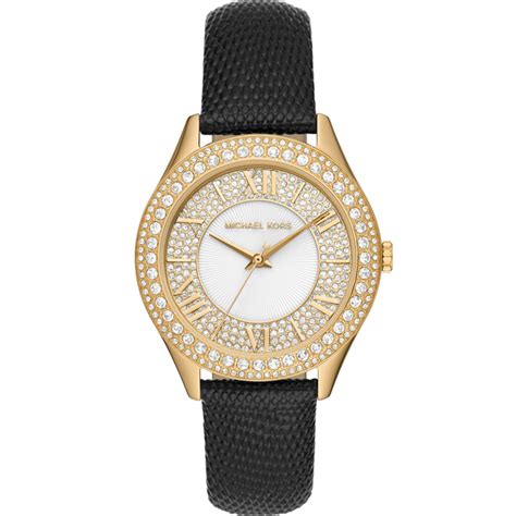 michael kors silber gold damenuhr|Michael Kors harlowe watch.